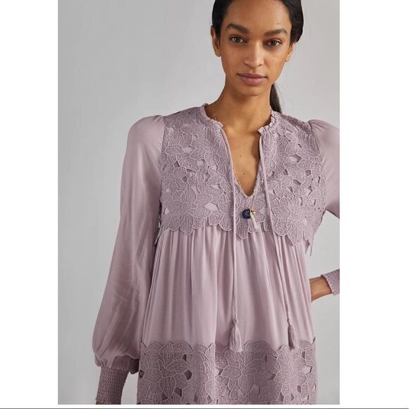 Embroidered Lace Tunic Dress
Anthropologie - Picture 5 of 9